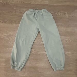 Zara Ligh Green Sweat pants